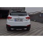 Bara de protectie spate Hyundai IX35 10-14- ARP TITANIC Negru - Chrome - imagine 2
