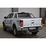Bara de protectie spate Ford Ranger 12-13- ARP TITANIC Negru - Chrome - imagine 3