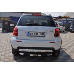 Bara de protectie spate Suzuki SX4 10-Prezent - ARP TITANIC Negru - Chrome