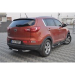 Bara de protectie spate Kia Sportage 10-15 - ARP TITANIC Negru - Chrome - imagine 5