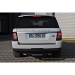 Bara de protectie spate Land Rover Range Rover Sport 03-13- ARP TITANIC Negru - Chrome - imagine 4