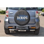 Bara de protectie spate Daihatsu Terios 07-08- ARP TITANIC Negru - Chrome - imagine 2
