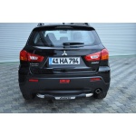 Bara de protectie spate Mitsubishi ASX 10-12- ARP TITANIC Negru - Chrome - imagine 6