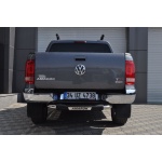 Bara de protectie spate Volkswagen Amarok 10-15 - ARP TITANIC Negru - Chrome - imagine 7