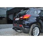 Bara de protectie spate Mitsubishi ASX 10-12- ARP TITANIC Negru - Chrome - imagine 4