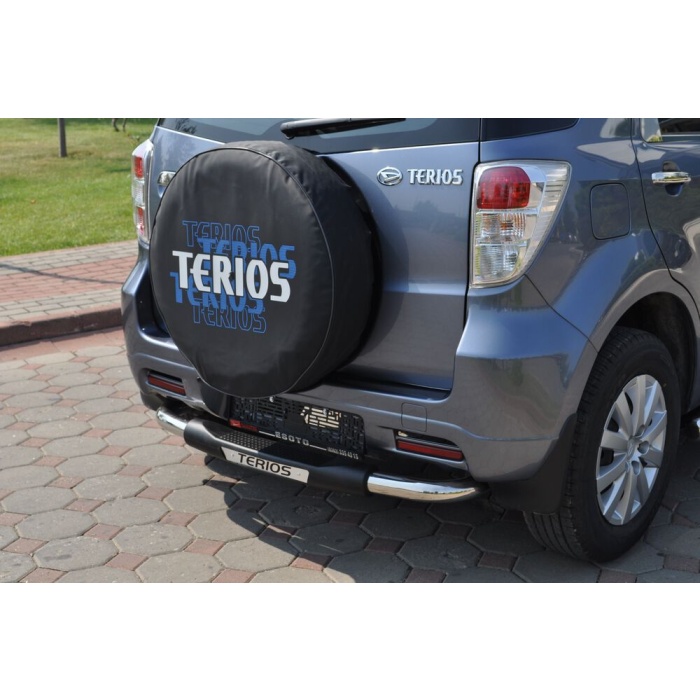 Bara de protectie spate Daihatsu Terios 07-08- ARP TITANIC Negru - Chrome - imagine 3