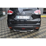 Bara de protectie spate Nissan X-Trail 14-Prezent- ARP TITANIC Negru - Chrome - imagine 8