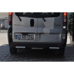 Bara de protectie spate Opel Vivaro SWB 04-Prezent - ARP TITANIC Negru - Chrome - imagine 3