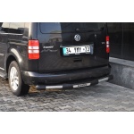 Bara de protectie spate Volkswagen Caddy SWB 11-Prezent - ARP TITANIC Negru - Chrome - imagine 2