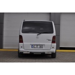 Bara de protectie spate Mercedes Vito 98-03 - ARP TITANIC Negru - Chrome - imagine 2