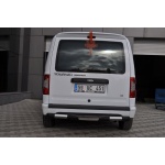 Bara de protectie spate Ford Connect SWB-LWB 03-14 - ARP TITANIC Negru - Chrome - imagine 3