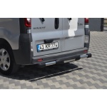 Bara de protectie spate Opel Vivaro LWB 04-Prezent - ARP TITANIC Negru - Chrome - imagine 4