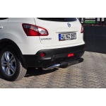 Bara de protectie spate Nissan Qashqai DCI 07-13 - ARP FOLLOW Negru - Chrome - imagine 6