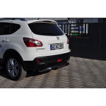 Bara de protectie spate Nissan Qashqai DCI 07-13 - ARP FOLLOW Negru - Chrome - imagine 3