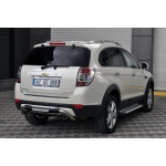 Bara de protectie spate Chevrolet Captiva 06-1 - ARP FOLLOW Negru - Chrome