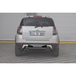 Bara de protectie spate Chevrolet Captiva 06-1 - ARP FOLLOW Negru - Chrome - imagine 3