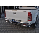 Bara de protectie spate Toyota Hilux Vigo 12-14 - ARP JUPITER - Chrome - imagine 2