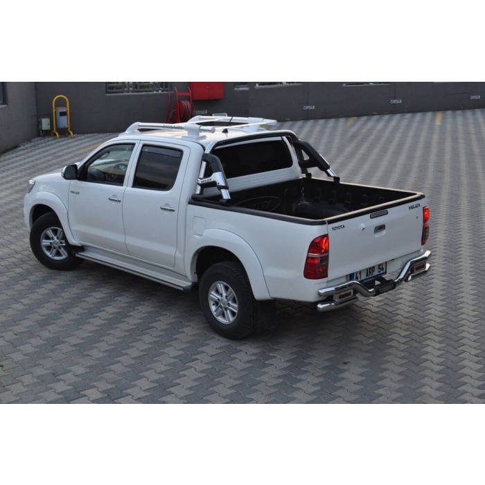 Bara de protectie spate Toyota Hilux Vigo 12-14 - ARP JUPITER - Chrome - imagine 5