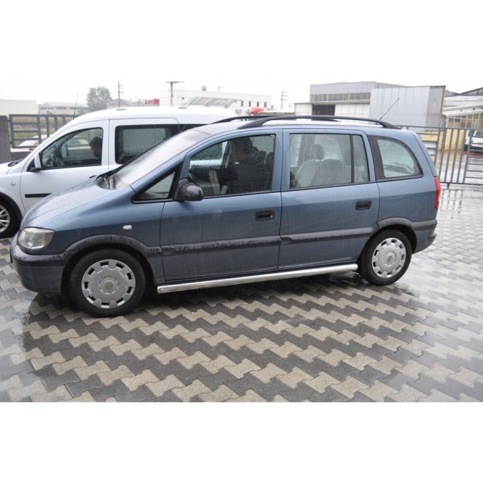 Praguri Laterale Opel Zafira [05-10] - ARP Artemis Silver - imagine 7