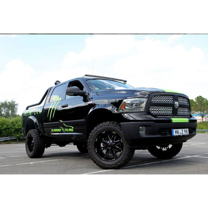 Rollbar Dodge Ram Quad Cab 09-Prezent din otel inoxidabil - ARP ABEN BLACK, negru - imagine 3