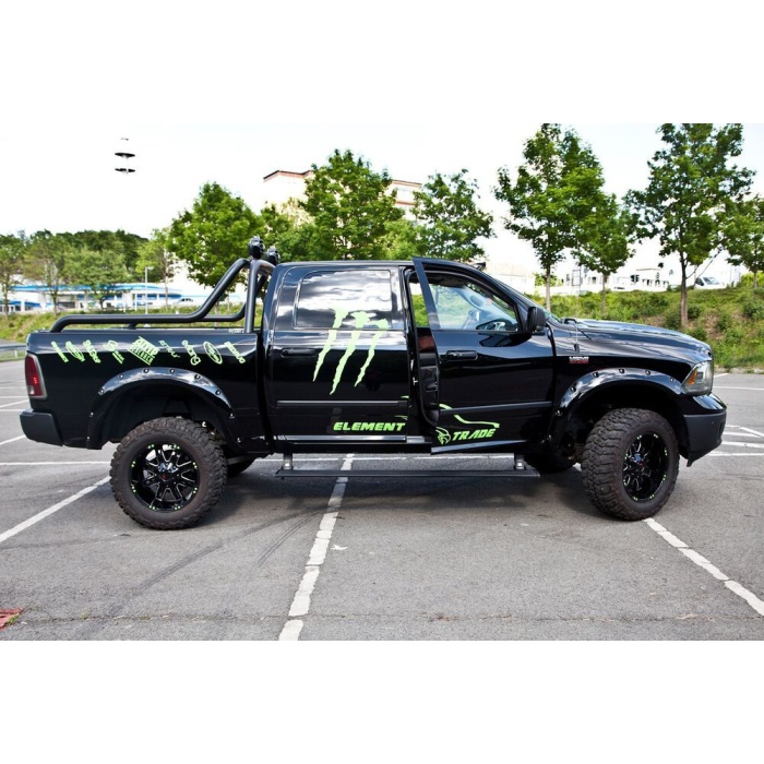 Rollbar Dodge Ram Quad Cab 09-Prezent din otel inoxidabil - ARP ABEN BLACK, negru - imagine 4