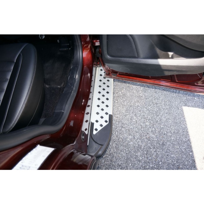 Praguri Laterale Ford Edge 15 -> - ARP Artemis Silver - imagine 10