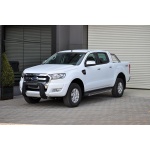 BullBar fata Ford Ranger 16-Prezent - ARP WINBO, Negru - Chrome - imagine 2