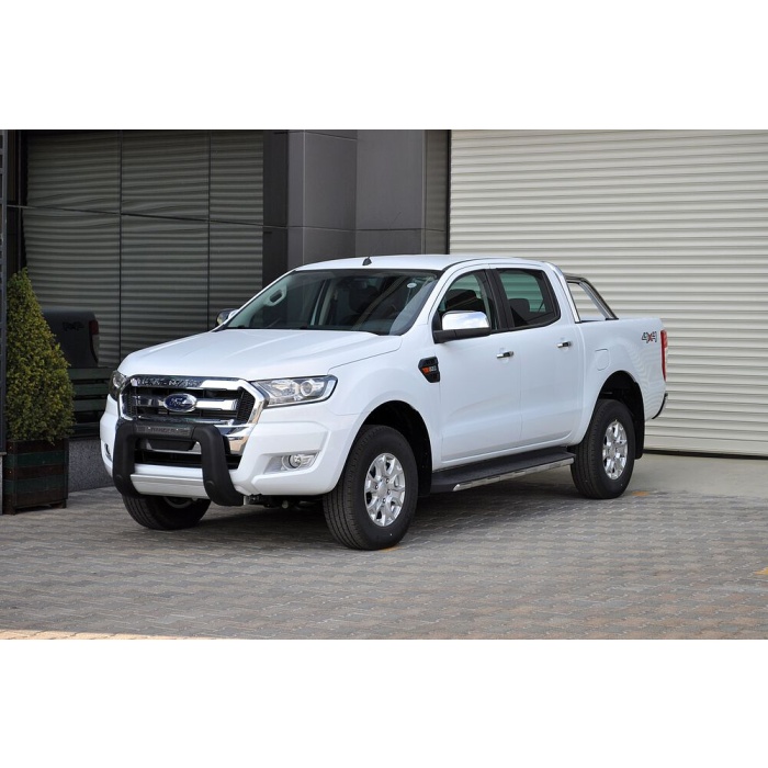 BullBar fata Ford Ranger 16-Prezent - ARP WINBO, Negru - Chrome - imagine 2