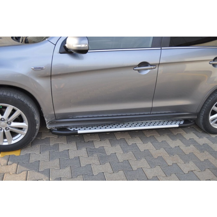 Praguri Laterale Mitsubishi ASX 13 -> - ARP Artemis Silver - imagine 6