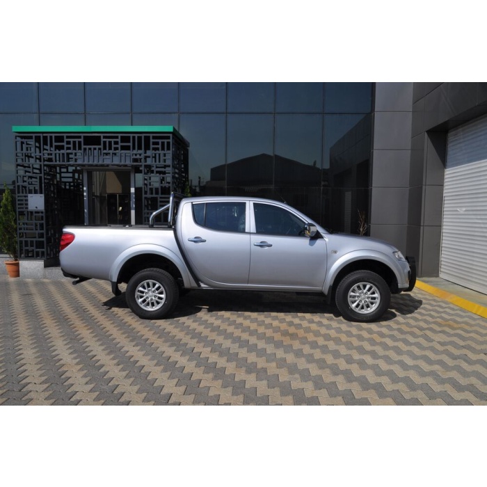 Rollbar Mitsubishi L200 Triton 10-14 din otel inoxidabil - ARP ANGEL, chrome - imagine 3