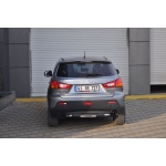 Bara de protectie spate Mitsubishi ASX 13-Prezent- ARP TITANIC Negru - Chrome - imagine 3