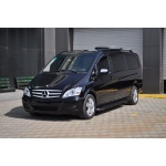 Praguri Laterale Mercedes Vito LWB 10 -> - ARP Artemis Black - imagine 10