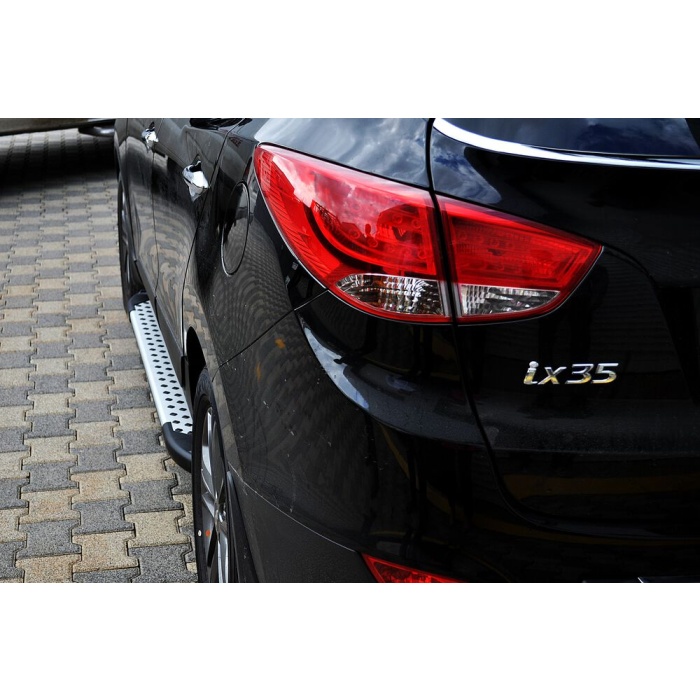Praguri Laterale Hyundai IX35 10-14 - ARP Artemis Silver - imagine 9