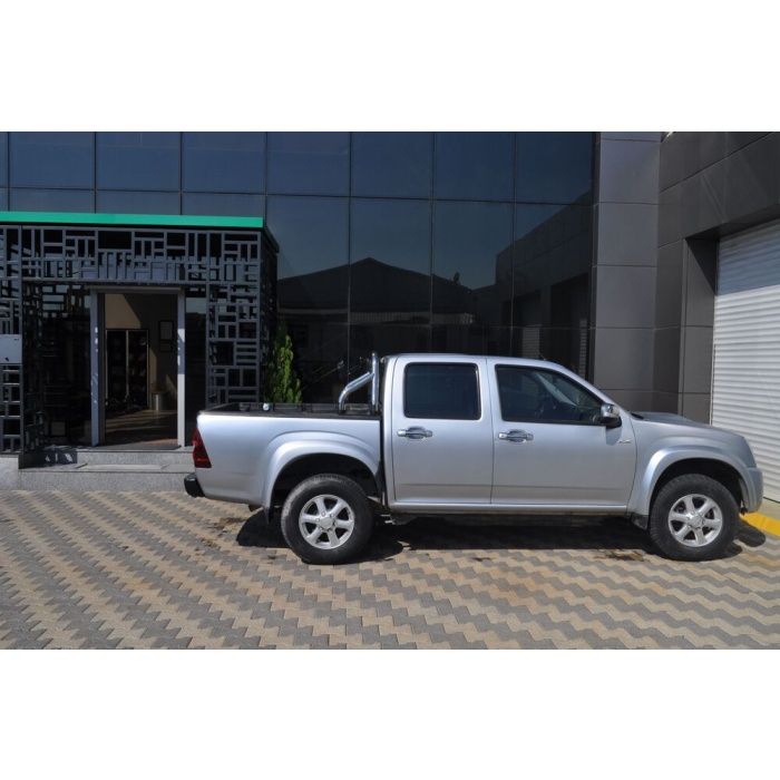 Rollbar Isuzu Dmax 04-11 din otel inoxidabil - ARP ANGEL, chrome - imagine 5