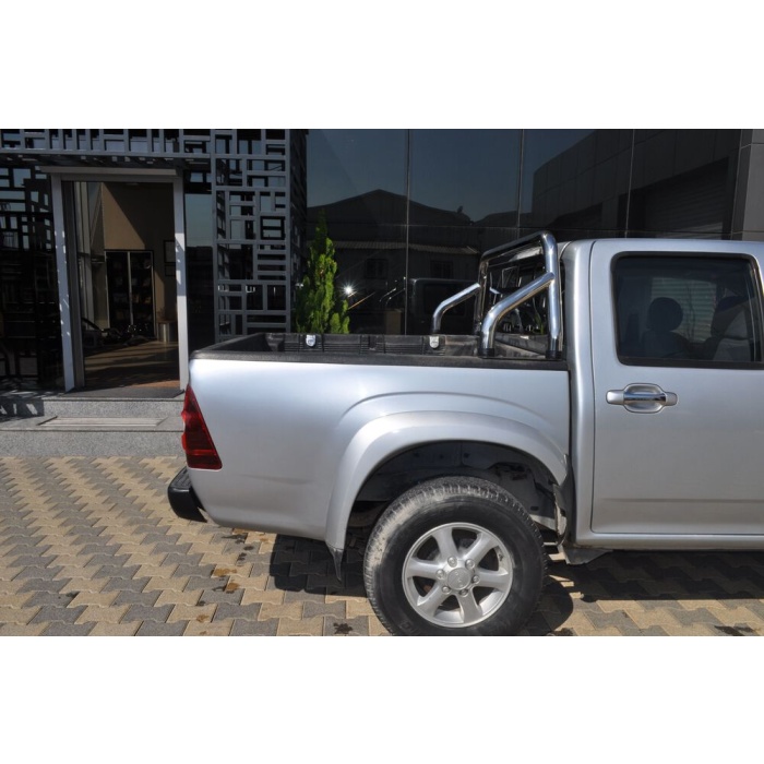 Rollbar Isuzu Dmax 04-11 din otel inoxidabil - ARP ANGEL, chrome - imagine 2