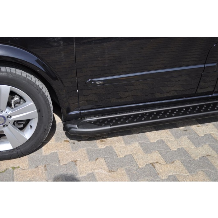 Praguri Laterale Mercedes Vito LWB 10 -> - ARP Artemis Black - imagine 8