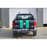 Bara de protectie spate Volkswagen Amarok 10-15 - ARP TITANIC Negru - Chrome - imagine 5