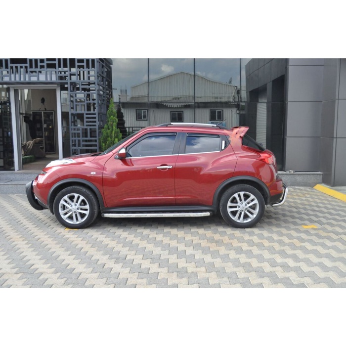 Praguri Laterale Nissan Juke 10 -> - ARP Newstar Grey - imagine 14