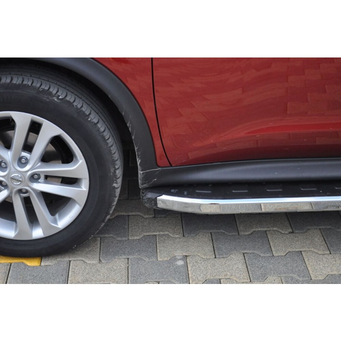 Praguri Laterale Nissan Juke 10 -> - ARP Newstar Grey - imagine 13
