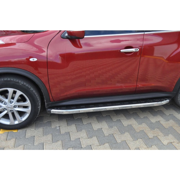 Praguri Laterale Nissan Juke 10 -> - ARP Newstar Grey - imagine 9
