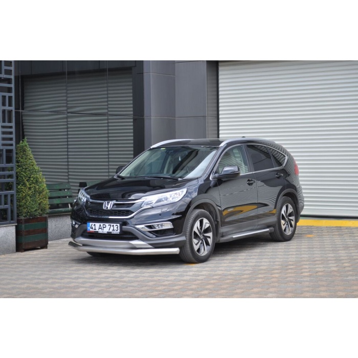 Bara protectie fata Honda CRV 15-Prezent ┬á- ARP TETRI, Chrome - imagine 2