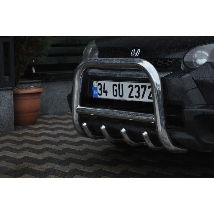 BullBar fata Honda HRV 99-06 ┬á- ARP HERON Chrome - imagine 2