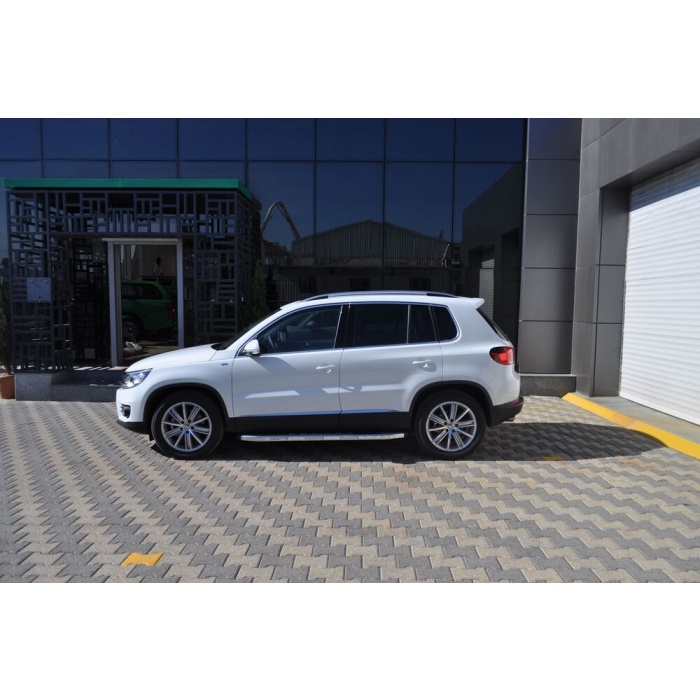 Praguri Laterale Volkswagen Tiguan [12-15] - ARP Newstar Chrome - imagine 5