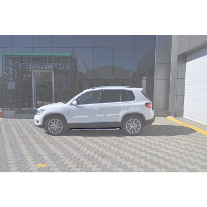 Praguri Laterale Volkswagen Tiguan [12-15] - ARP Newstar Chrome - imagine 6