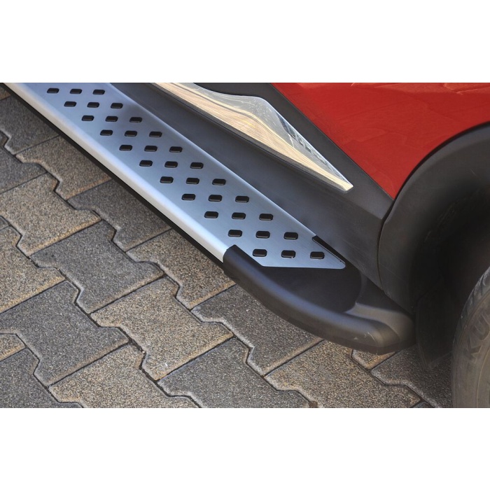 Praguri Laterale Renault Captur 14 -> - ARP Artemis Silver - imagine 9