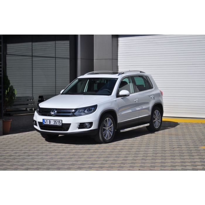 Praguri Laterale Volkswagen Tiguan [12-15] - ARP Newstar Chrome - imagine 7