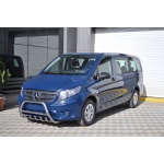 BullBar fata Mercedes Vito LWB 15-Prezent - ARP INFORM, Chrome - imagine 4