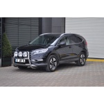 Bullbar fata Honda CRV [15-16] - ARP KUNGSBACKA, Chrome, cu suporti pentru LEDbar-uri sau Proiectoare - imagine 4