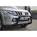 BullBar fata Mitsubishi L200 Triton 15-Prezent - ARP DINAMIC, NEGRU - imagine 4