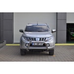 Bullbar fata Mitsubishi L200 TRITON [15-Prezent] - ARP DINAMIC, Chrome - imagine 4